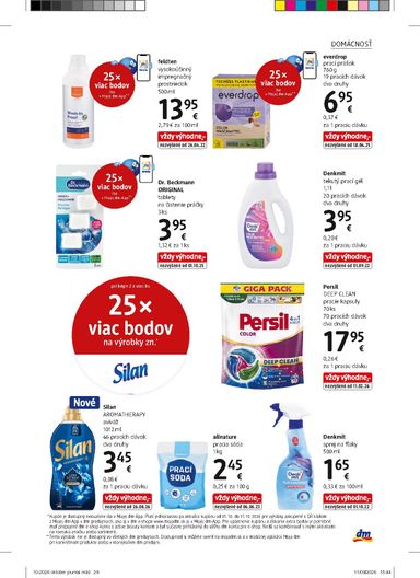 Leták dm - dm drogerie od 01.10. do 31.10. - strana 29