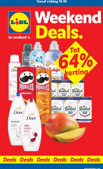 Folder Lidl - Lidl - Weekend van 16-10 tot 18-10 - side 1