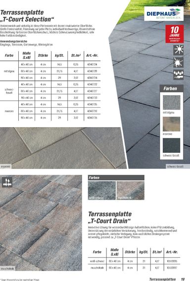 Prospekt toom - Toom - Gartenbaustoffe gültig ab 01.03. bis 31.12. - seite 19