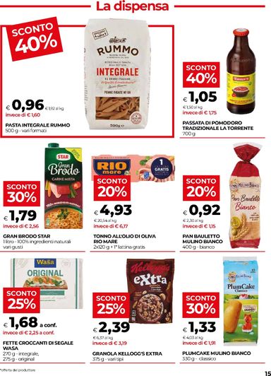 Volantino Coop Firenze - Coop Firenze - Vicino a Te valido dal 29/10 al 11/11 - pagina 15