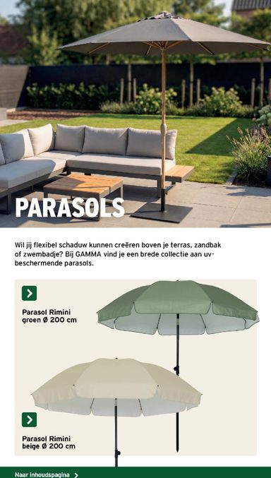 Folder Gamma - Gamma - Tuinmeubelen Special van 17/06 tot 31/12 - side 36