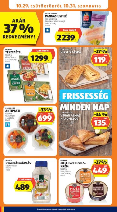 Akciós újság Aldi - Aldi érvényes 10.29.-tól 11.04.-ig - 14 oldal