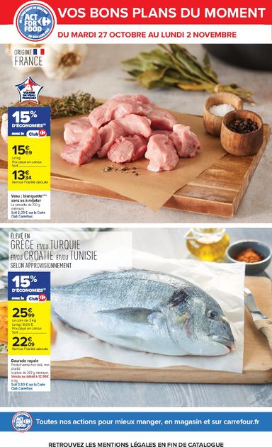 Catalogue Carrefour - Carrefour valable dès le 27/10 au 09/11 - page 20