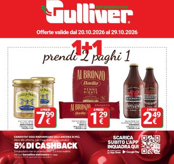 Volantino Gulliver - Gulliver valido dal 20/10 al 29/10 - pagina 1