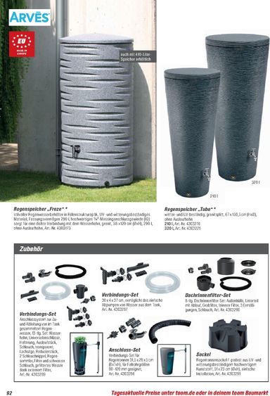 Prospekt toom - Toom - Gartenpflege & Teich gültig ab 01.03. bis 31.12. - seite 92