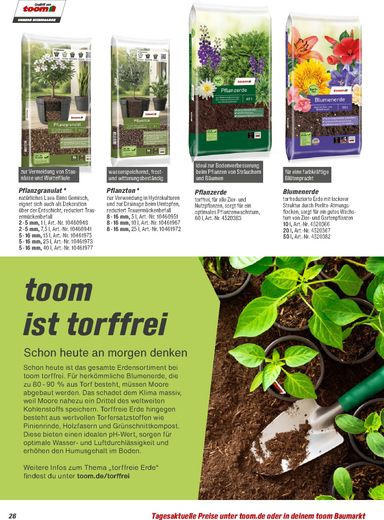 Prospekt toom - Toom - Gewächshäuser & Anzucht gültig ab 01.03. bis 31.12. - seite 26