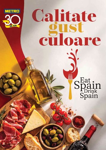 Catalogul Metro - Metro - Eat Spain, drink Spain de la 30.03. până la 31.12. - pagina 1