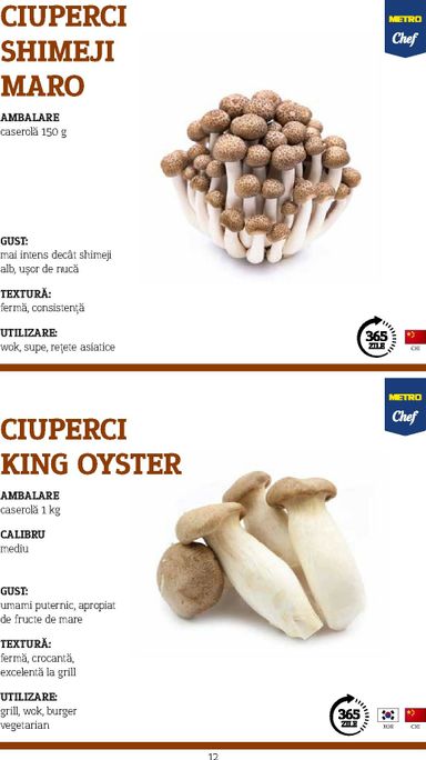 Catalogul Metro - Metro - Catalog Varietăți de Ciuperci de la 10.11. până la 31.10. - pagina 12