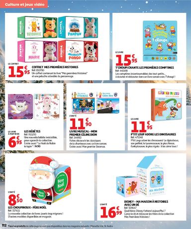 Folder Auchan - Auchan - Jouets de Noël van 16/10 tot 06/12 - side 112