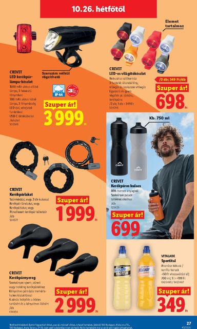 Akciós újság Lidl - Lidl - Nonfood érvényes 10.22.-tól 10.28.-ig - 27 oldal