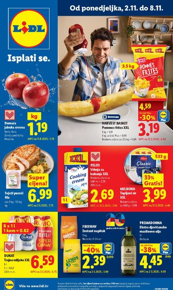 Katalog Lidl - Lidl vrijedi od 02.11. do 08.11. - stranica 1