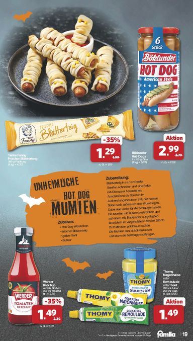 Prospekt Famila Nordwest - Famila Nordwest gültig ab 26.10. bis 30.10. - seite 19