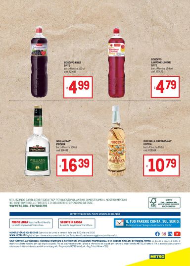 Volantino METRO - Metro - Offerte Alto Adige valido dal 22/10 al 18/11 - pagina 8