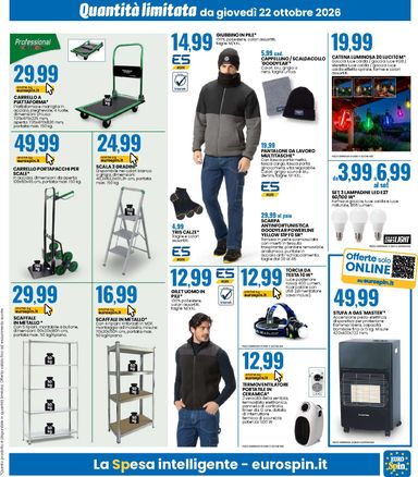 Volantino Eurospin - Eurospin valido dal 22/10 al 01/11 - pagina 15