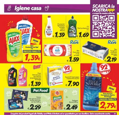 Volantino Super Conveniente - Super Conveniente - Caltanissetta, San Cataldo, Avola, Lascari, Milazzo, Barcellona Pozzo di Gotto valido dal 23/10 al 02/11 - pagina 21