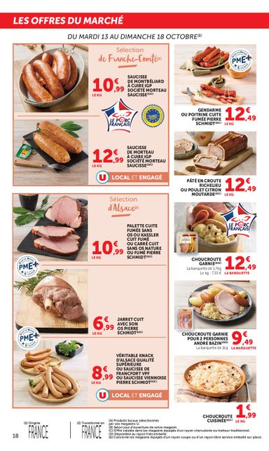 Catalogue Super U - Super U valable dès le 13/10 au 25/10 - page 18