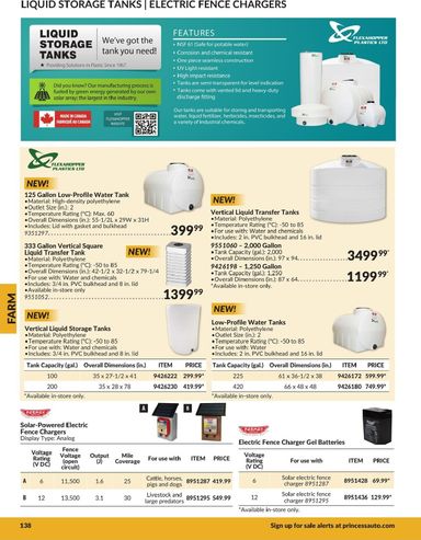 Flyer Princess Auto - Princess Auto - Farm valid since 04-21 until 12-31 - page 28
