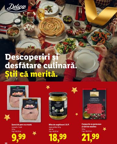 Catalogul Lidl - Lidl - Deluxe de la 19.10. până la 31.12. - pagina 50