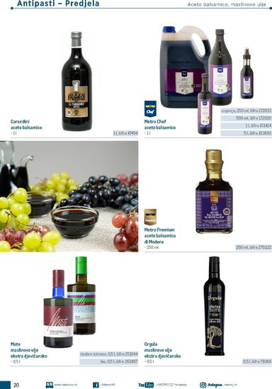 Katalog Metro - Metro - Poslovna rješenja - Trattoria vrijedi od 04.03. do 31.12. - stranica 20