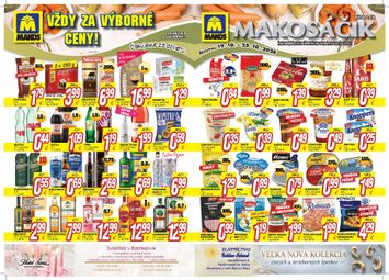 Leták Makos - Makos od 19.10. do 25.10. - strana 1