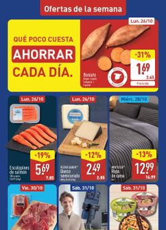 ALDI folleto válido a partir del lunes 26/10
