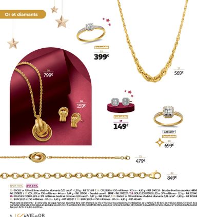 Folder Auchan - Auchan - Bijoux pour les fêtes van 20/10 tot 31/12 - side 4