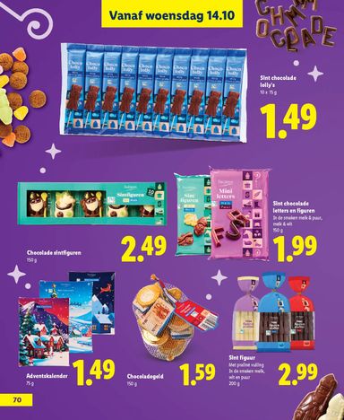 Folder Lidl - Lidl - Speelgoedboek van 09-10 tot 05-12 - side 70