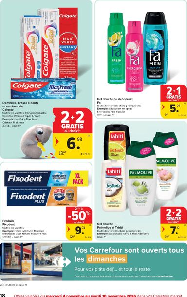 Folder Carrefour - Carrefour Market van 04/11 tot 10/11 - side 18