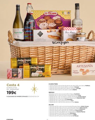 Folleto El Corte Inglés - El Corte Inglés - Cestas de Navidad del 09/10 al 25/12 - página 32