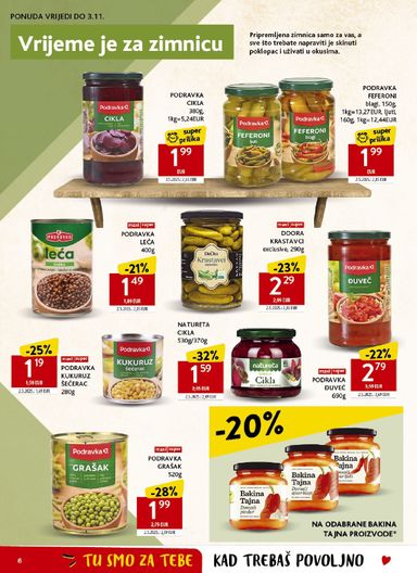 Katalog Konzum - Konzum vrijedi od 21.10. do 27.10. - stranica 6
