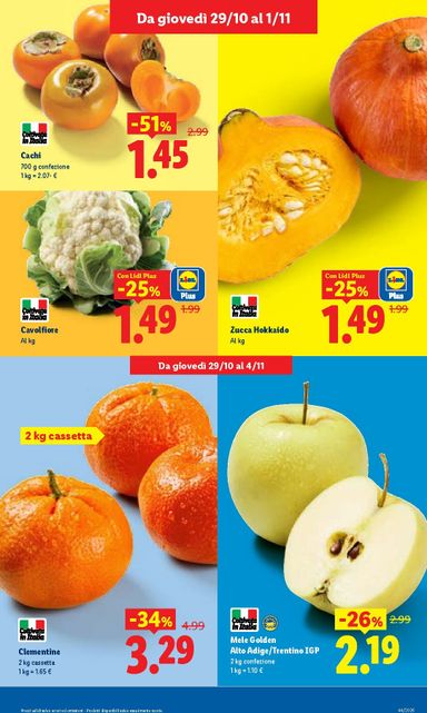 Volantino Lidl - Lidl valido dal 29/10 al 04/11 - pagina 5