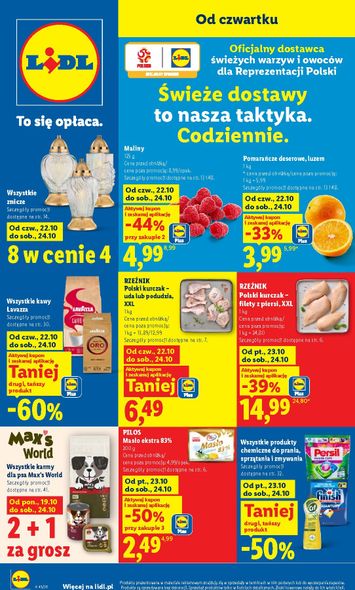 Gazetka Lidl - Lidl od 22.10. do 24.10. - strona 1