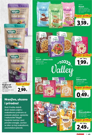 Katalog Plodine - Plodine - Vrijedni kupovine vrijedi od 22.10. do 04.11. - stranica 45