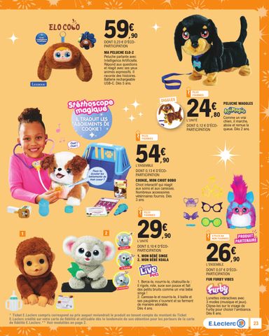 Catalogue E.Leclerc - E.Leclerc - Jouets de Noël valable dès le 20/10 au 05/12 - page 23
