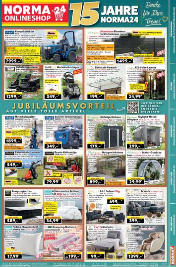 Prospekt Norma - Norma - Onlineshop gültig ab 12.10. bis 17.10. - seite 1