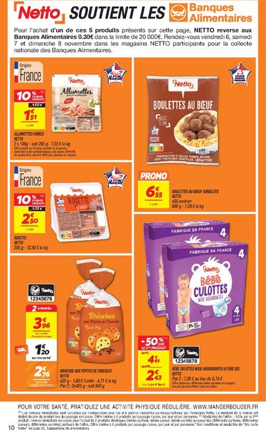 Catalogue Netto - Netto valable dès le 03/11 au 09/11 - page 10