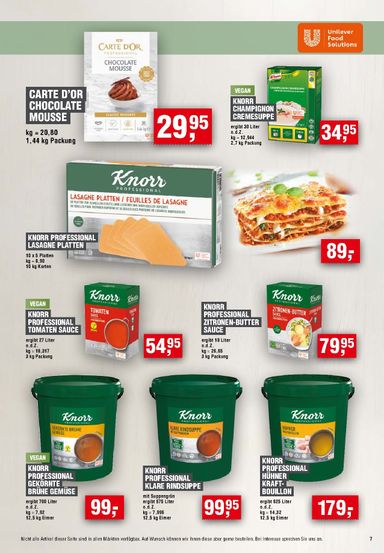 Prospekt Handelshof - Handelshof - Gastro & GV gültig ab 01.11. bis 30.11. - seite 7