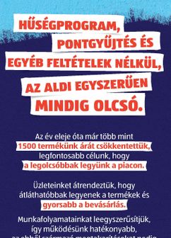 Aldi akciós újság, érvényes csütörtöktől 10.29.