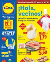 Lidl - Pilar de Horadada válido a partir de lunes 26/10/2026