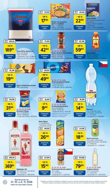 Leták Tesco - Tesco od 21.10. do 27.10. - strana 10