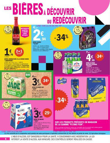 Catalogue E.Leclerc - E.Leclerc - Foire à la bière valable dès le 13/10 au 24/10 - page 6