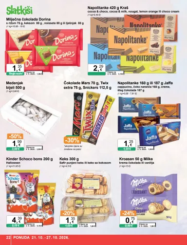 Katalog KTC - KTC vrijedi od 21.10. do 27.10. - stranica 22
