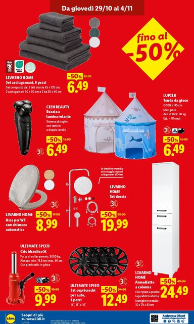 Volantino Lidl - Lidl - Casale Monferrato valido dal 29/10 al 04/11 - pagina 4