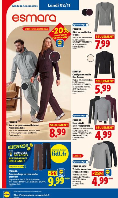 Catalogue Lidl - Lidl valable dès le 29/10 au 04/11 - page 60
