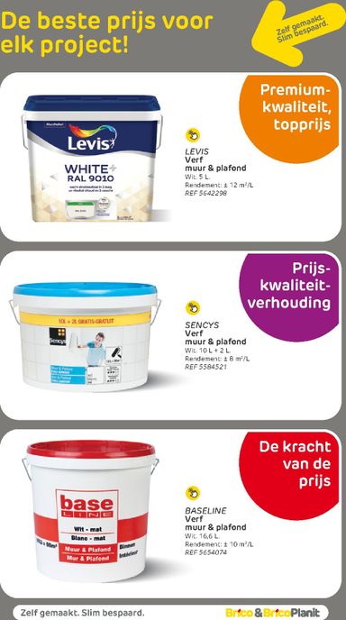 Folder Brico - Brico - Verf Magazine van 19/05 tot 31/12 - side 152