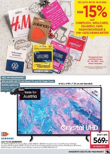Maximarkt-Flugblatt - Maximarkt gültig ab 22.10. bis 28.10. - seite 21