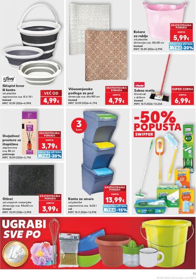 Katalog Kaufland - Kaufland - Neprehrambenih proizvoda vrijedi od 28.10. do 03.11. - stranica 11