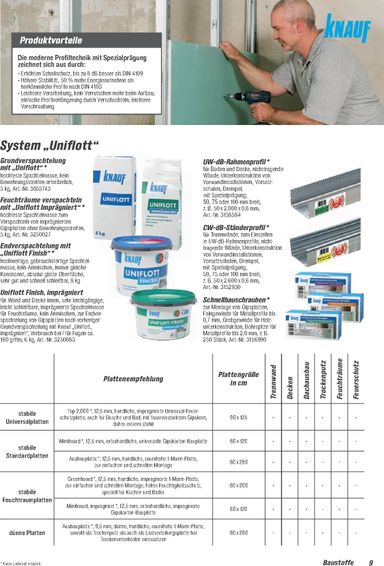 Prospekt toom - Toom - Baustoffe & Bauelemente gültig ab 01.03. bis 31.12. - seite 9