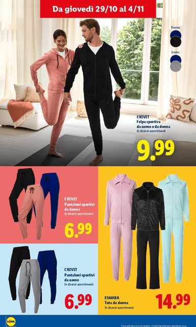 Volantino Lidl - Lidl - L' autunno che vale davvero. valido dal 29/10 al 04/11 - pagina 4