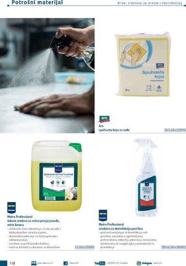 Katalog Metro - Metro - Poslovna rješenja - Trattoria vrijedi od 04.03. do 31.12. - stranica 118
